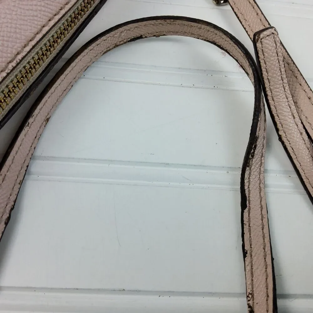 Michael Kors MK Signature Metallic Chain Crossbody Shoulder Purse
